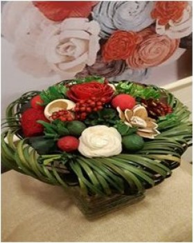 Beautiful Dried Flower Vase- Design 6